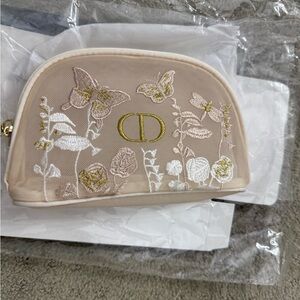 Christian Dior butterfly pouch GWP